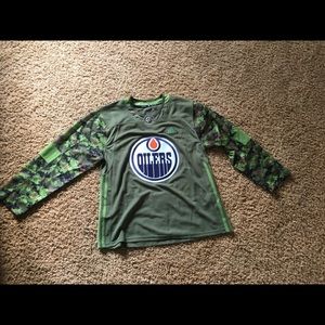 Adidas Climalite Oilers Hockey Jersey